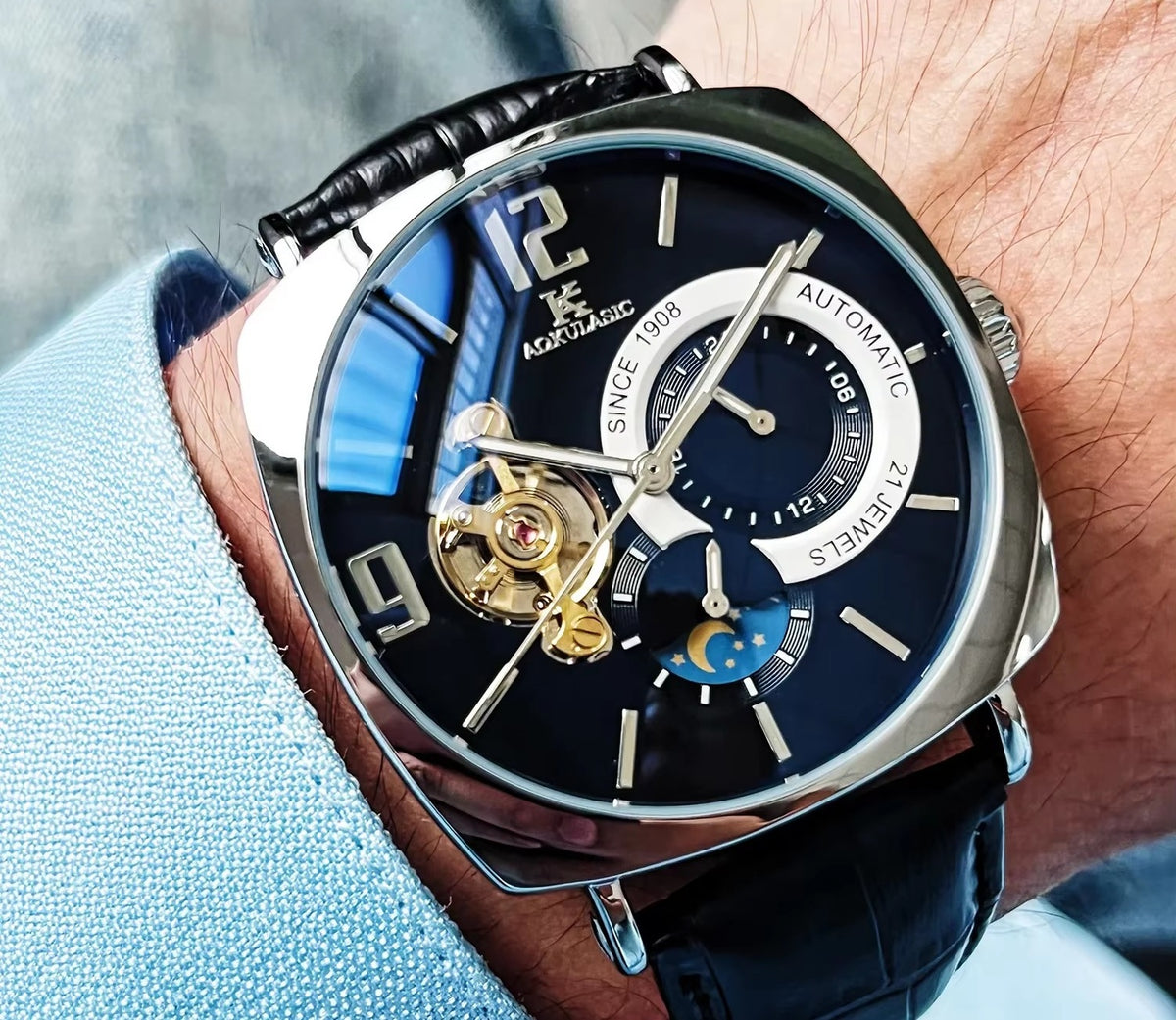AOKULASIC Watch — “Don’t just wear a watch… wear a statement.”
