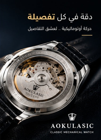 AOKULASIC Watch — “Don’t just wear a watch… wear a statement.”