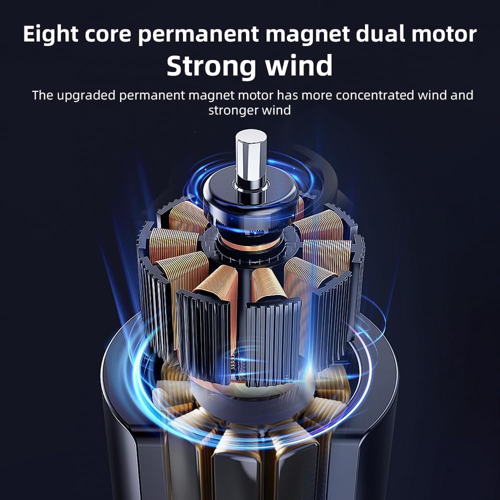 Three-speed colorful lights Fan