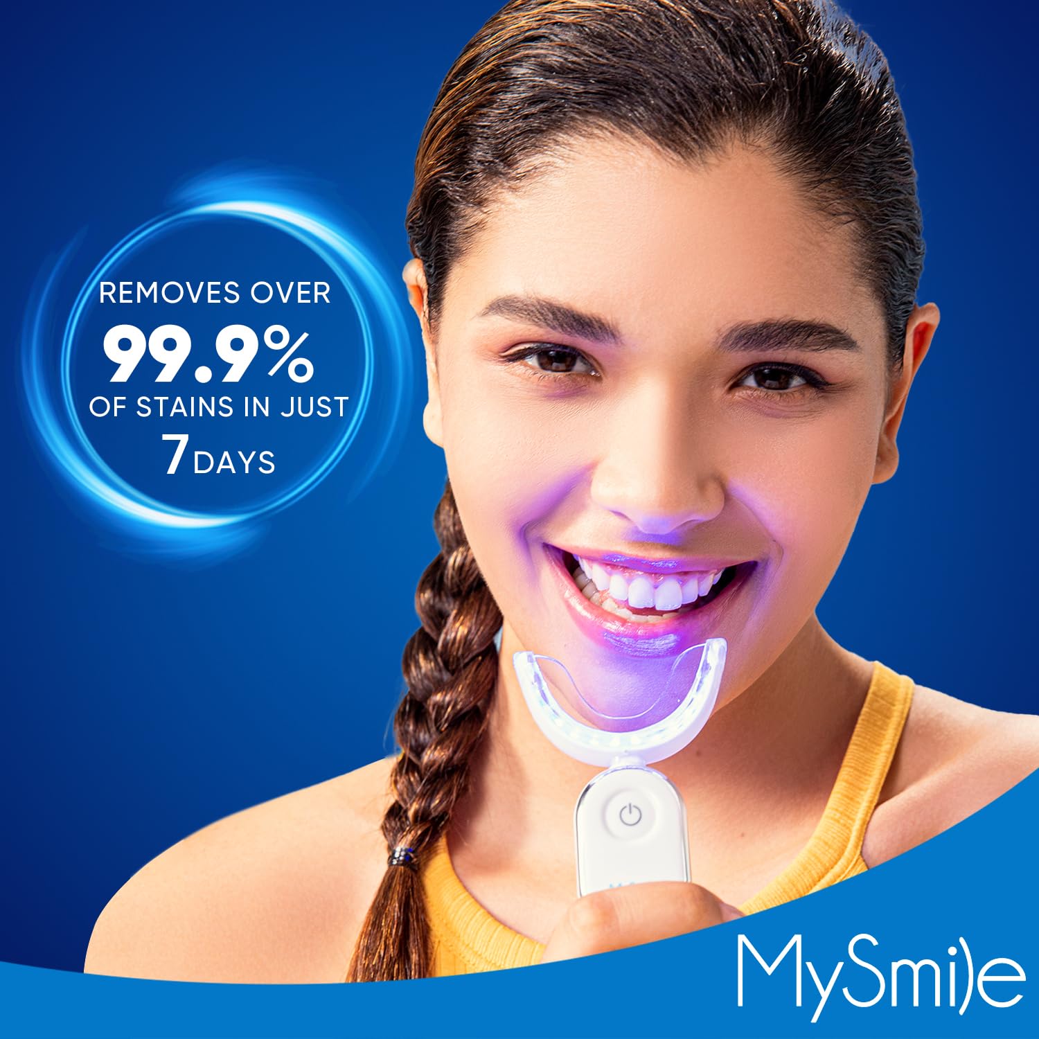 Home Tooth Cleaning Kit with LED Light Accelerator