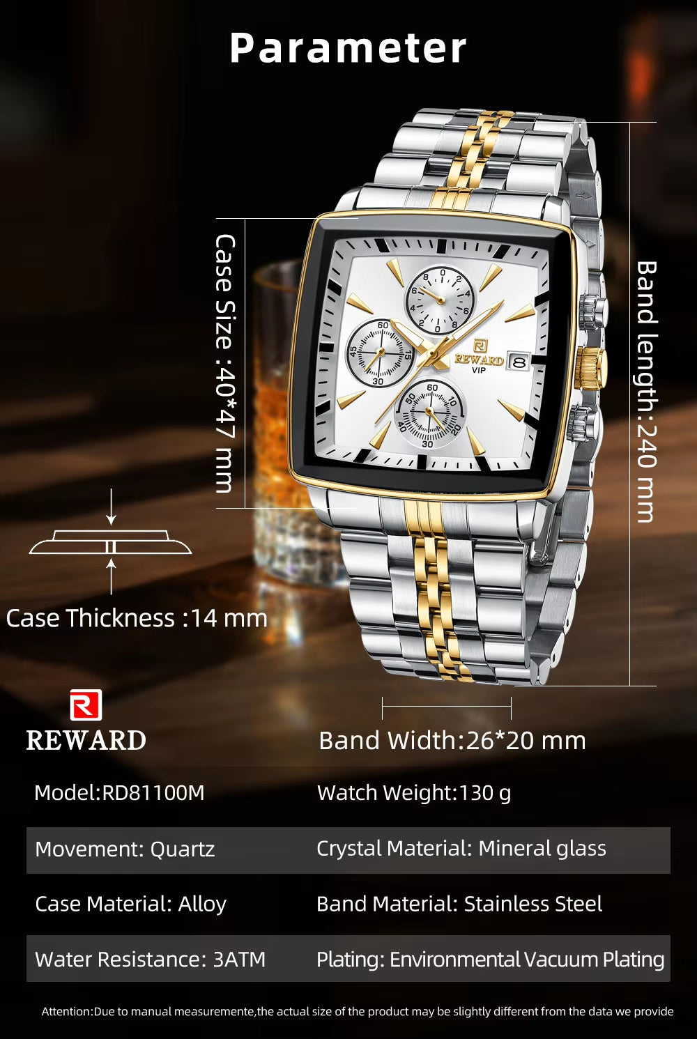 Reward Watch - “A man’s style is in the details.”