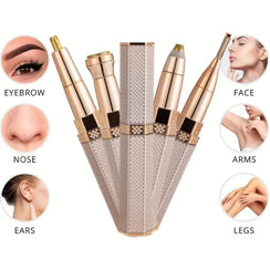 4 In 1 Facial Electric Shaver For Women