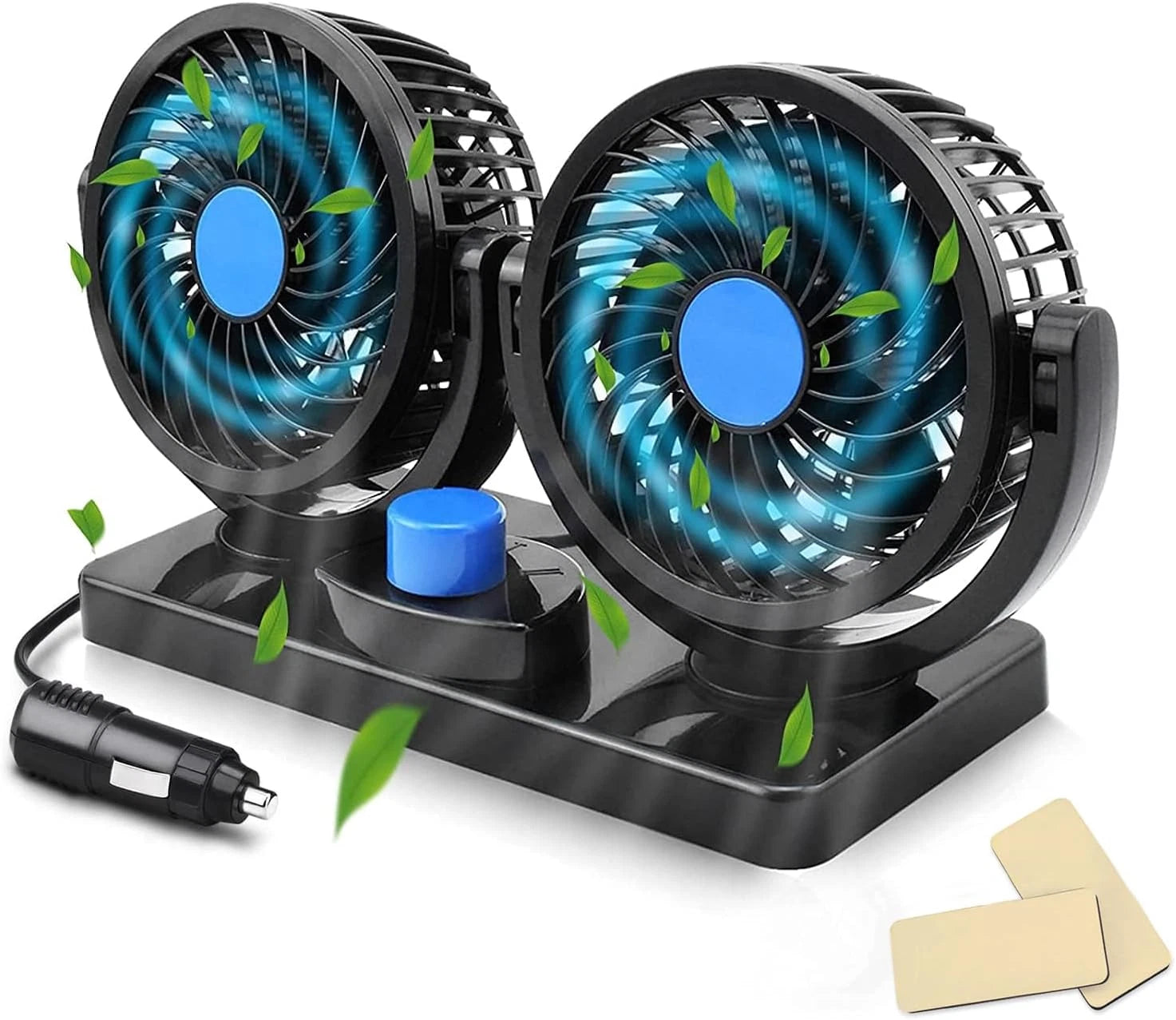 Portable Electric Car Fan 360 Degree Rotatable